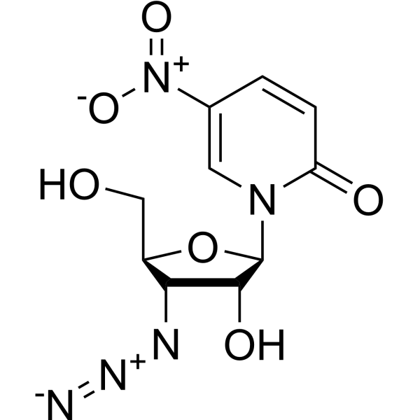 5-Nitro-1-(3-azido-3-deoxy-β-D-ribofuranosyl)-2(1H)-pyridinone 2072145-26-5